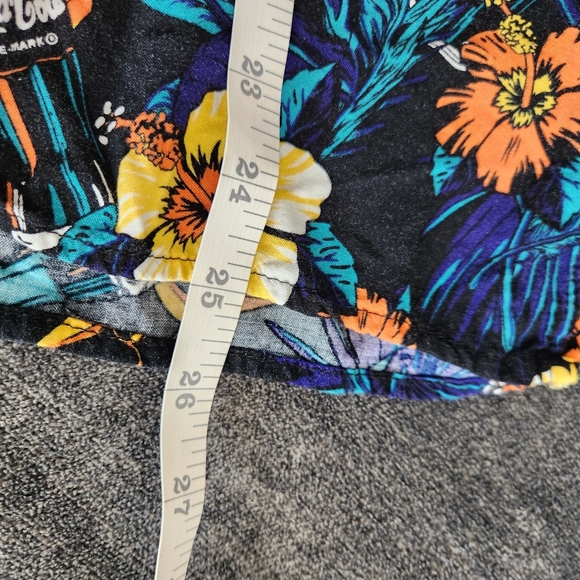 Coca-Cola Hawaiian Tropical Shirt Mens L Bright Hibiscus Floral Summer Beach VTG - Picture 6 of 9